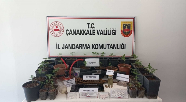 Çanakkale’de eş zamanlı uyuşturucu operasyonları: 12 gözaltı