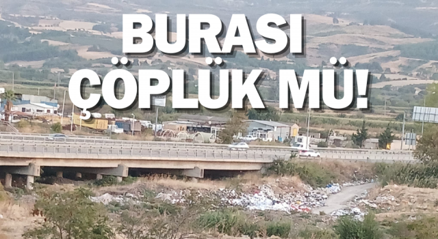 Çanakkale’de o bölge çöplüğe döndü!