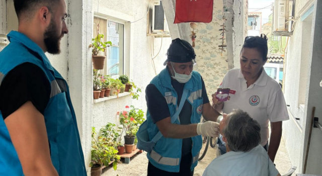 Çanakkale’de yaşlılara evde diş sağlığı hizmeti