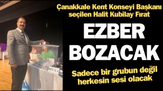 Çanakkale Kent Konseyi Başkanı Halit Kubilay Fırat: “Sadece bir grubun değil, herkesin sesine kulak vereceğiz”