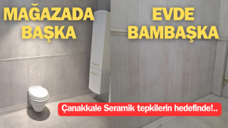 Çanakkale Seramik tepkilerin hedefinde: Mağazada başka, evde bambaşka!