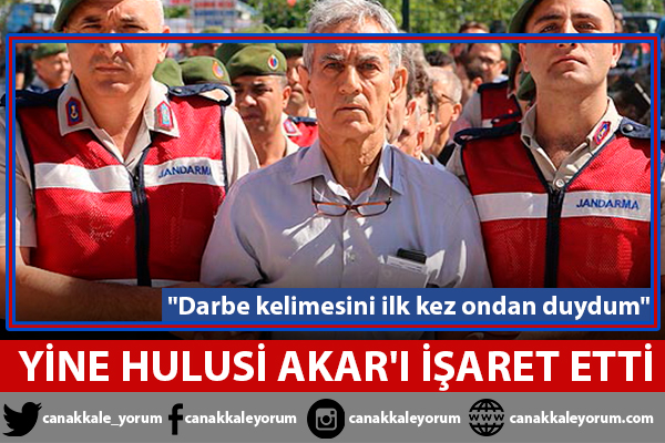 Akın Öztürk yine Hulusi Akar'ı işaret etti