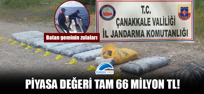 Batan geminin zulaları: Piyasa değeri tam 66 milyon TL!