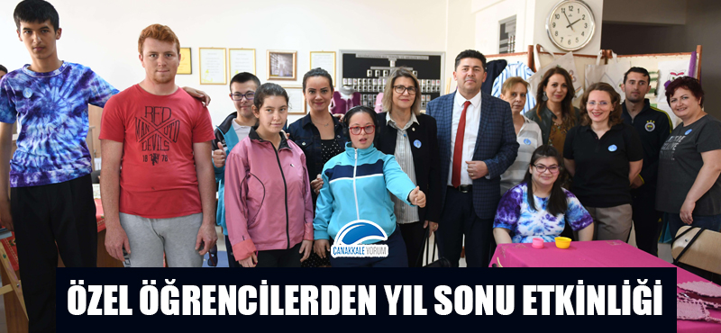 Özel öğrencilerden yıl sonu etkinliği