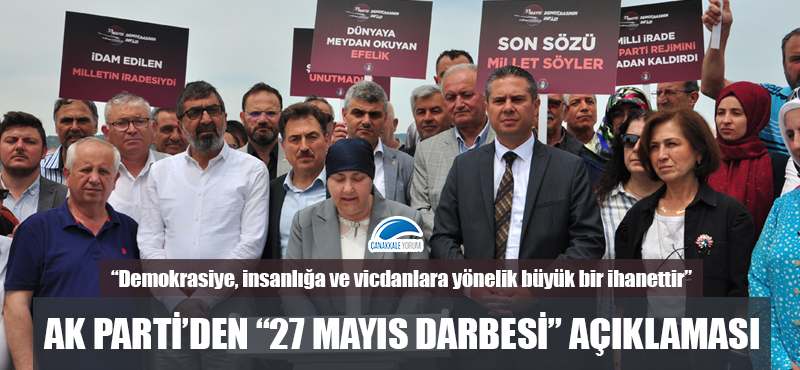 AK Parti'den "27 Mayıs Darbesi" açıklaması