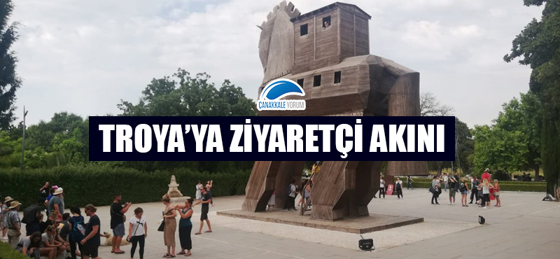 Troya'ya ziyaretçi akını