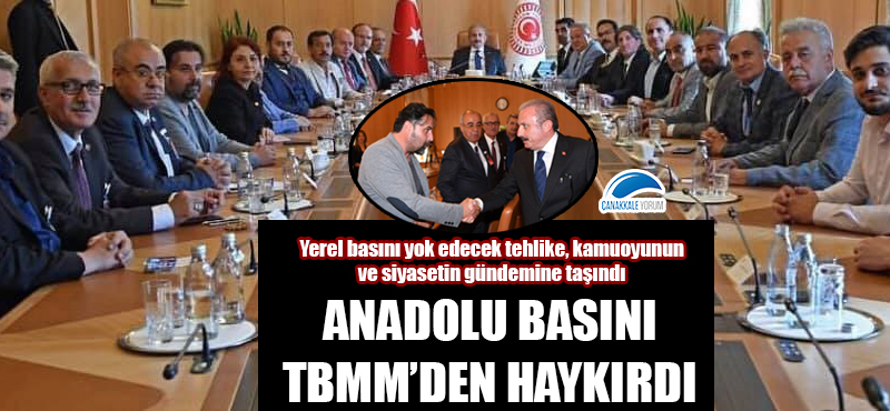 Anadolu Basını TBMM'den haykırdı