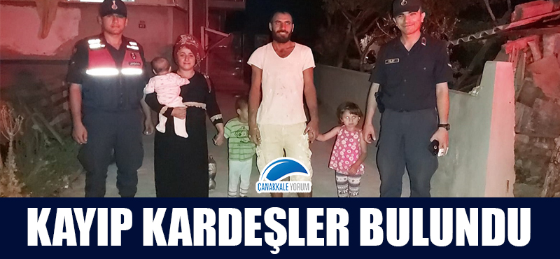 Geyikli'de korkulan olmadı: Kayıp kardeşler bulundu