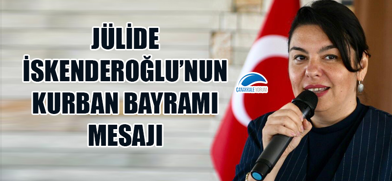 Jülide İskenderoğlu'nun Kurban Bayramı mesajı