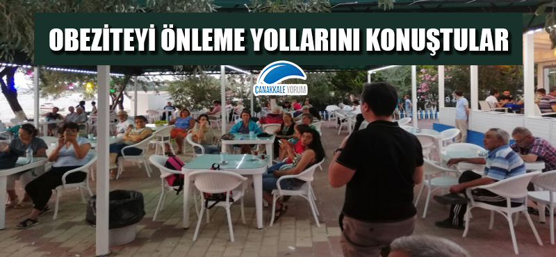 Obeziteyi önleme yollarını konuştular