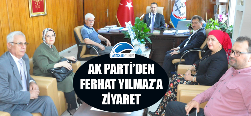 AK Parti'den, Ferhat Yılmaz'a ziyaret