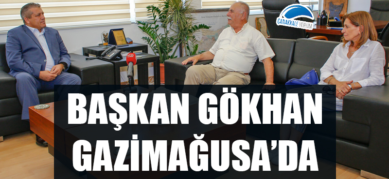 Başkan Gökhan, Gazimağusa'da