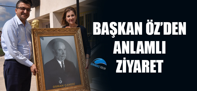 Başkan Öz'den anlamlı ziyaret