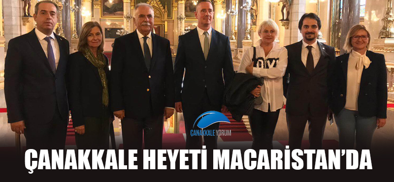 Çanakkale heyeti Macaristan'da