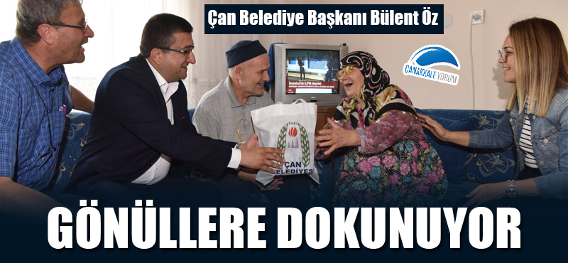 Başkan Öz, gönüllere dokunuyor