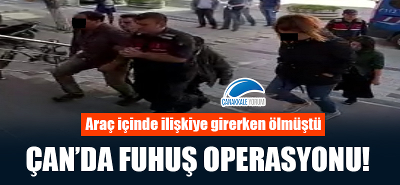 Çan'da fuhuş operasyonu!