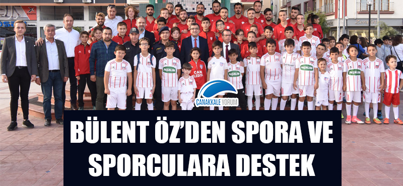 Bülent Öz'den spora ve sporculara destek