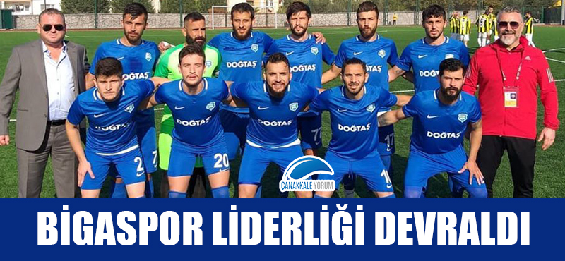 Bigaspor liderliği devraldı