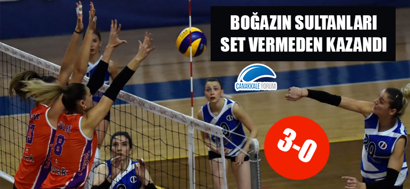 Boğazın Sultanları set vermeden kazandı