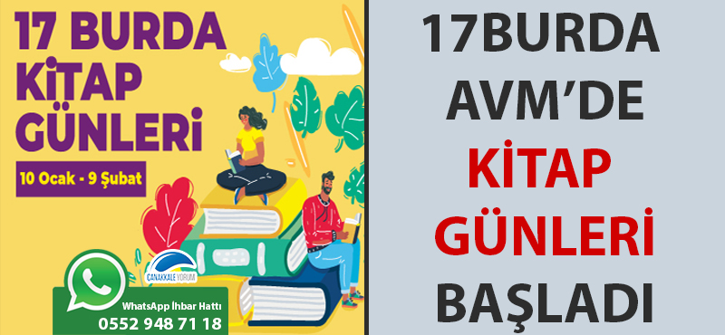 17 Burda AVM'de Kitap Günleri başladı