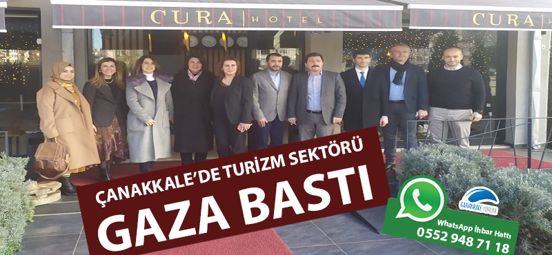 Çanakkale'de turizm sektörü gaza bastı