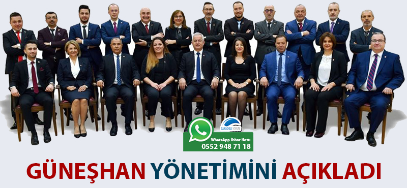 Güneşhan, yönetimini açıkladı