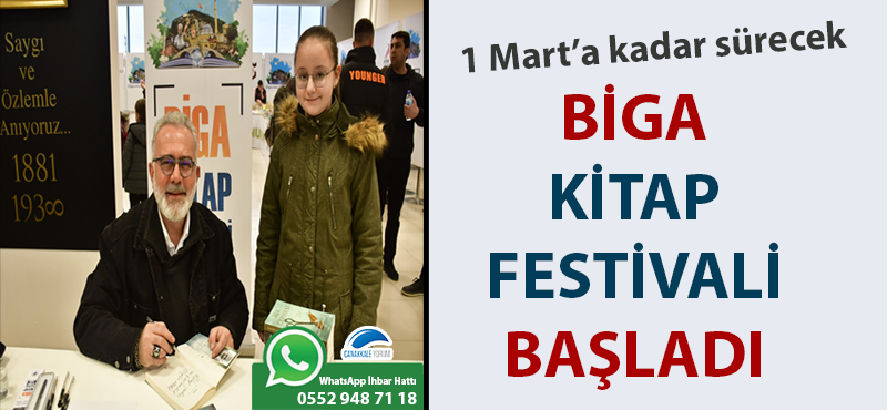 Biga Kitap Festivali başladı