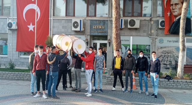 Başkan Oruçoğlu, Ramazan davulcularına sahip çıktı