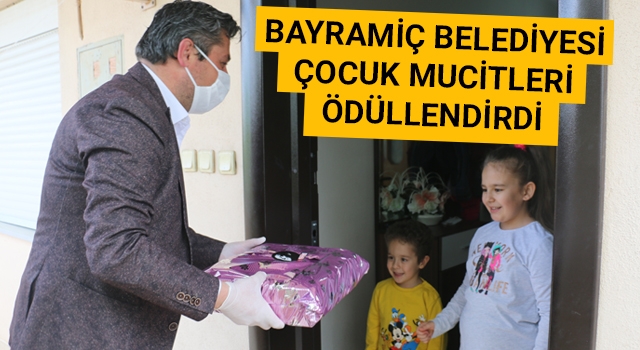 Bayramiç Belediyesi çocuk mucitleri ödüllendirdi