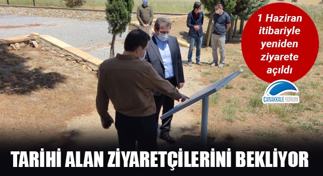 Tarihi Alan ziyaretçilerini bekliyor