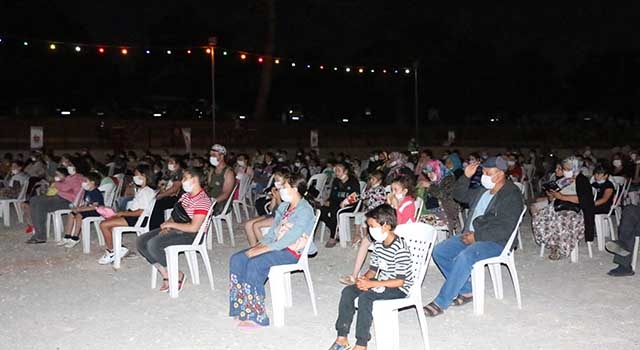 Bayramiç Belediyesi'nden açık hava sineması