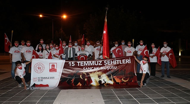 Çanakkale'de “15 Temmuz Sancak Koşusu” yapıldı