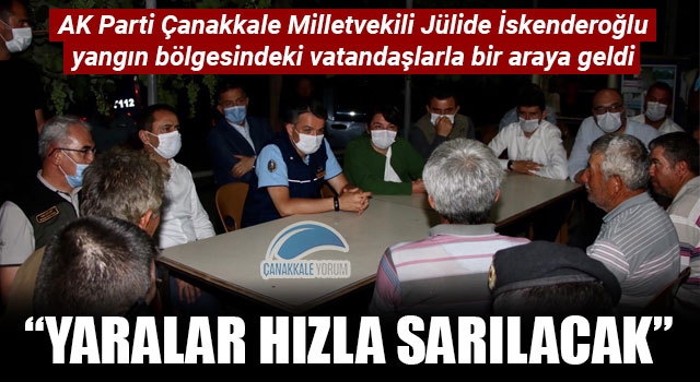 Jülide İskenderoğlu: “Yaralar hızla sarılacak”