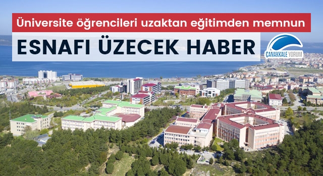 Esnafı üzecek haber: Üniversite öğrencileri uzaktan eğitimden memnun