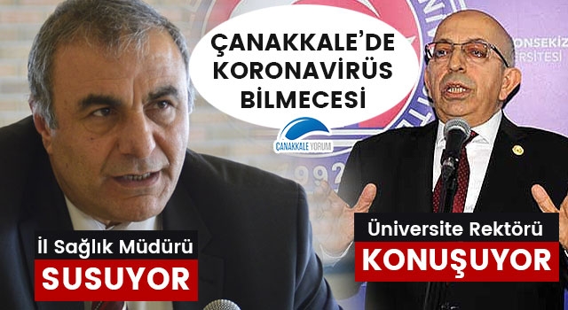 Rektör konuşuyor, İl Sağlık Müdürü susuyor!