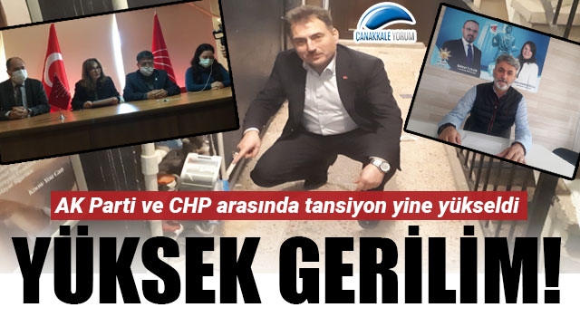 AK Parti ve CHP arasında yüksek gerilim!