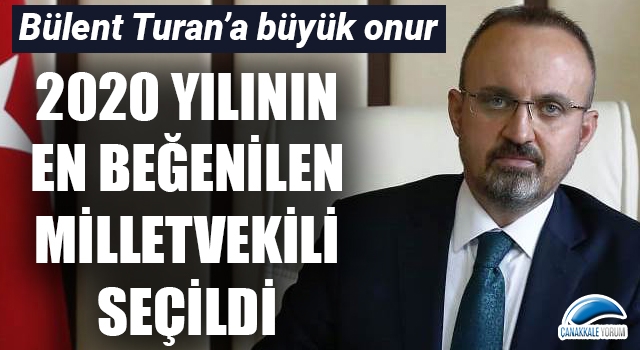 Bülent Turan 'en beğenilen milletvekili' seçildi