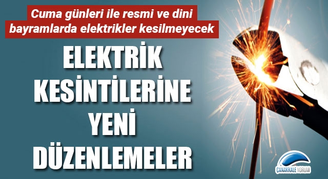 Elektrik kesintilerine yeni düzenlemeler