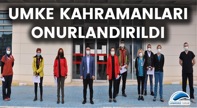 UMKE kahramanları onurlandırıldı