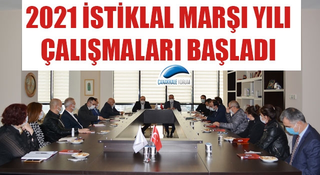 2021 İstiklal Marşı Yılı çalışmaları başladı