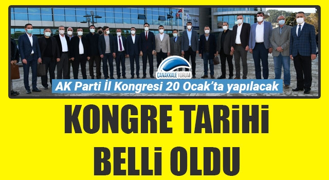 AK Parti’de kongre tarihi belli oldu