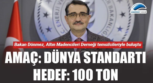 Amaç: Dünya standartı, hedef: 100 ton 