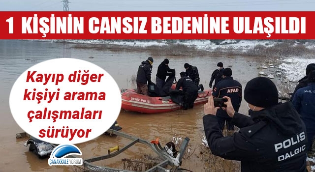 Ayvacık Barajı'nda kaybolmuşlardı: 1 kişinin cansız bedenine ulaşıldı!