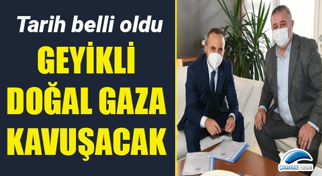 Geyikli doğal gaza kavuşacak