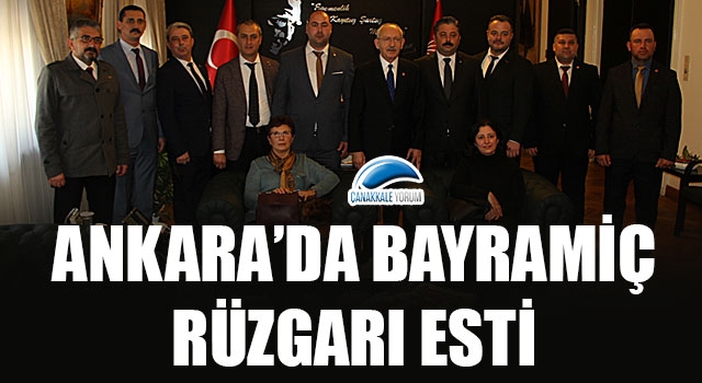 Ankara’da Bayramiç rüzgarı esti