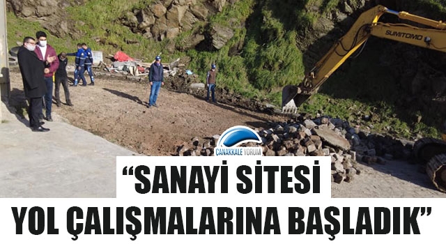 Başkan Öz: “Sanayi Sitesi yol çalışmalarına başladık”