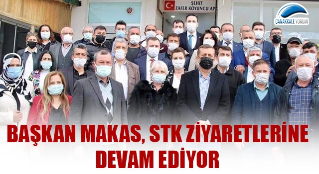 Başkan Makas, STK ziyaretlerine devam ediyor