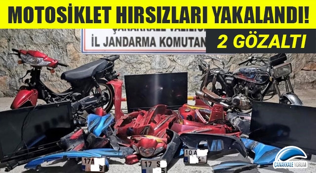 Motosiklet hırsızları yakalandı: 2 gözaltı