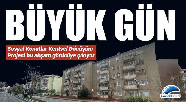 Sosyal Konutlar Kentsel Dönüşüm Projesi görücüye çıkıyor