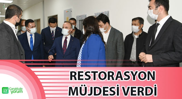 Turan’dan Bayramiç’e taş köprü restorasyonu müjdesi